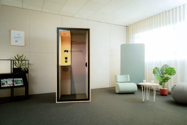 Custom wardrobe service in the Dubai featuring a modern built in wardrobe unit with sleek wooden finish, organized storage, and contemporary interior design setup